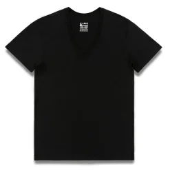 CORE Core|Short Sleeve T-shirts*Deep V-Neck T-Shirt | Men’s Slim Fit Cotton Tee