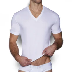 CORE Core|Short Sleeve T-shirts*V-Neck T-Shirt | Men’s Cotton V-Neck Undershirt