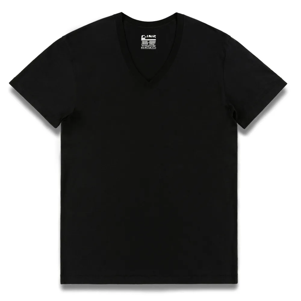 CORE Core|Short Sleeve T-shirts*V-Neck T-Shirt | Men’s Cotton V-Neck Undershirt