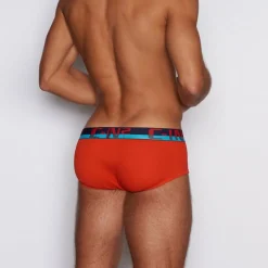 C-THEORY C-theory|Mid Rise Briefs*Mid Rise Brief | Bold Men’s Cotton Stretch Underwear