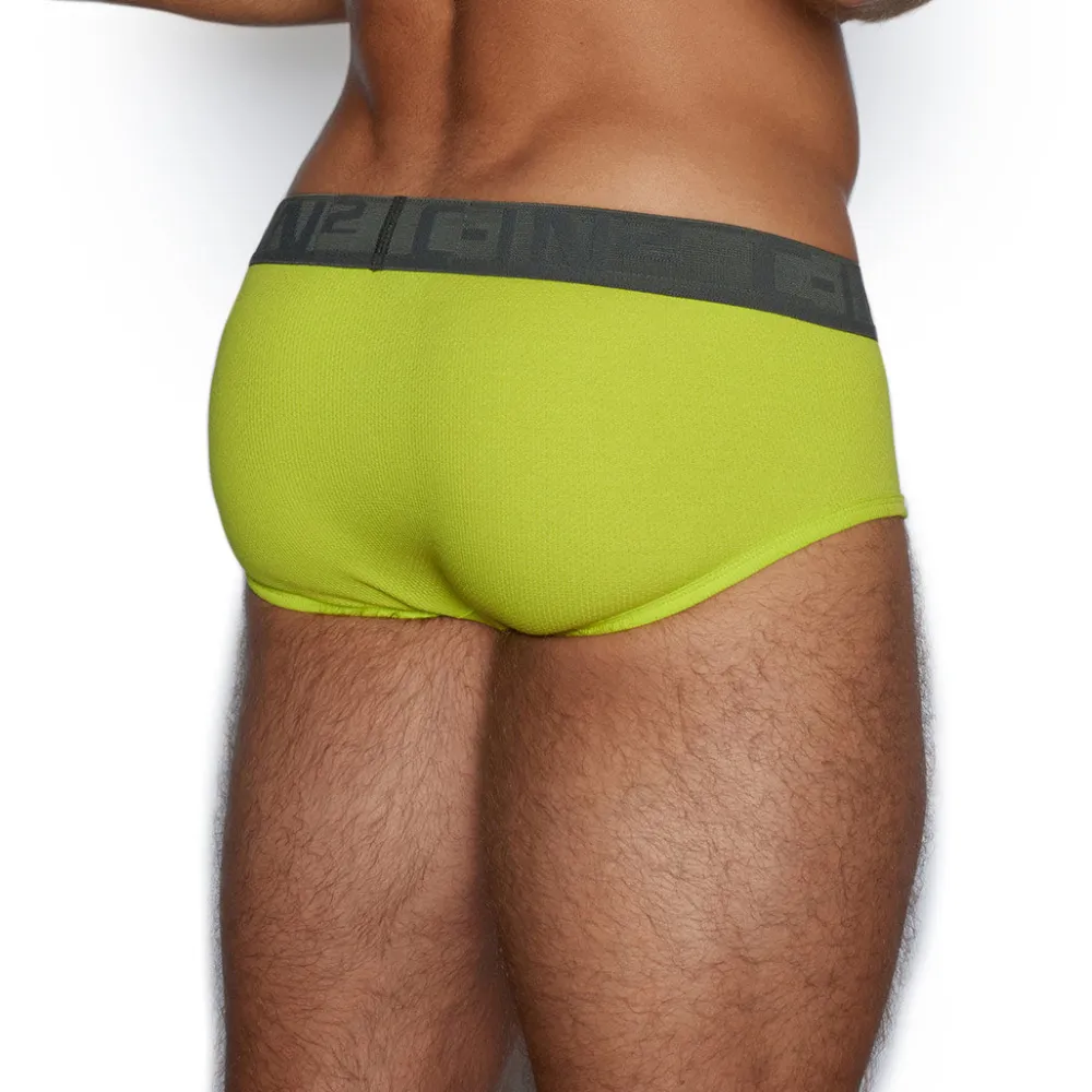C-THEORY C-theory*Mid Rise Brief | Bold Men’s Cotton Stretch Underwear