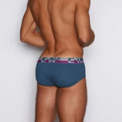 C-THEORY C-theory*Mid Rise Brief | Bold Men’s Cotton Stretch Underwear