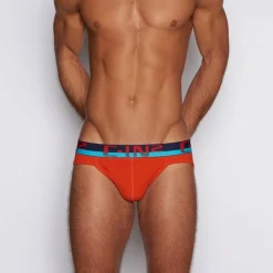 C-THEORY C-theory|Sport Briefs*Sport Brief | Men’s Low Rise Cotton Stretch Underwear