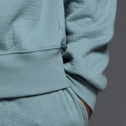 DUAL LAYER Dual Layer*Sweatshirt | Structured Crew Neck Pullover for Men