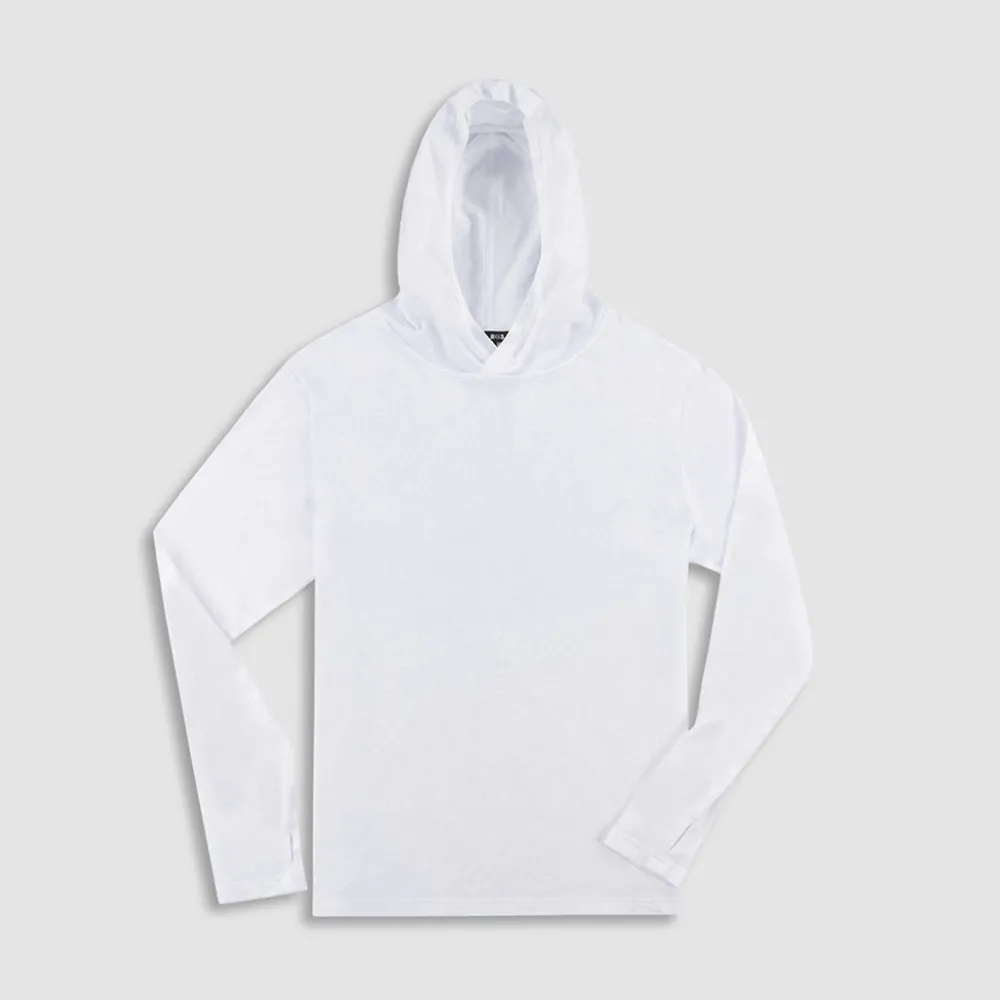 EASY MESH Easy Mesh|Long Sleeve T-shirts*Hooded Tee | Lightweight Men’s Mesh Hoodie T-Shirt
