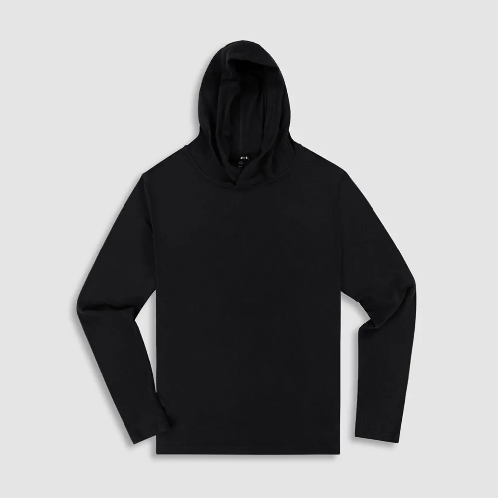 EASY MESH Easy Mesh|Long Sleeve T-shirts*Hooded Tee | Lightweight Men’s Mesh Hoodie T-Shirt