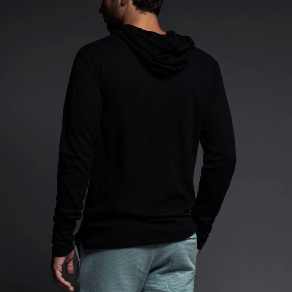 EASY MESH Easy Mesh|Long Sleeve T-shirts*Hooded Tee | Lightweight Men’s Mesh Hoodie T-Shirt
