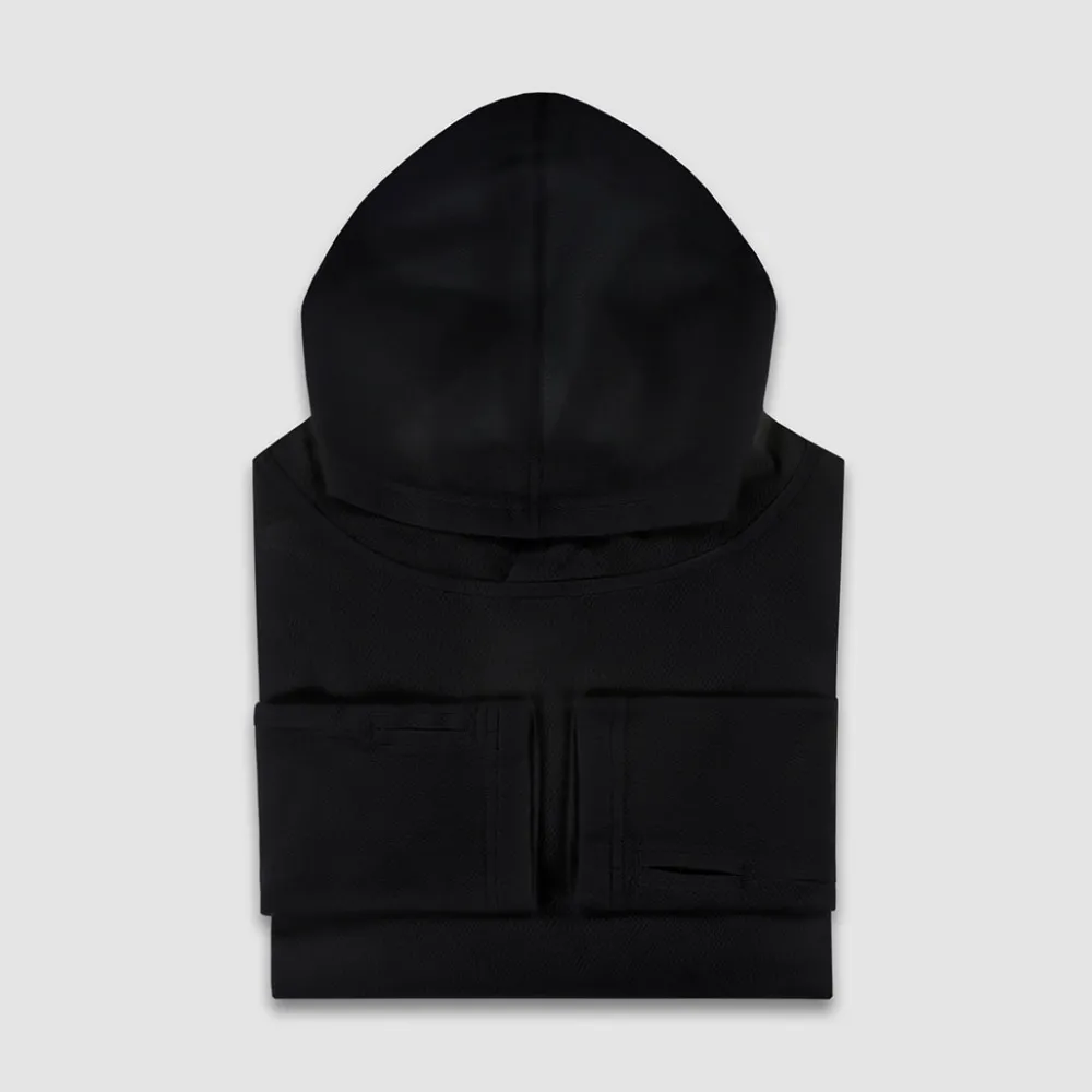 EASY MESH Easy Mesh|Long Sleeve T-shirts*Hooded Tee | Lightweight Men’s Mesh Hoodie T-Shirt