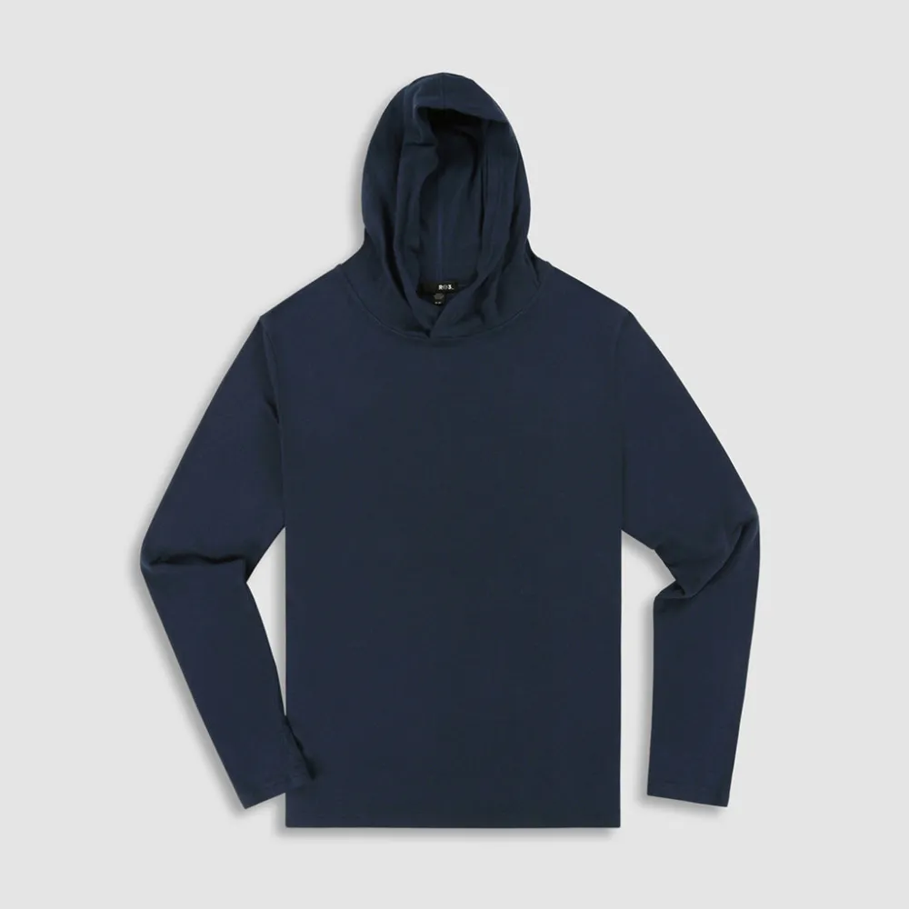 EASY MESH Easy Mesh|Long Sleeve T-shirts*Hooded Tee | Lightweight Men’s Mesh Hoodie T-Shirt