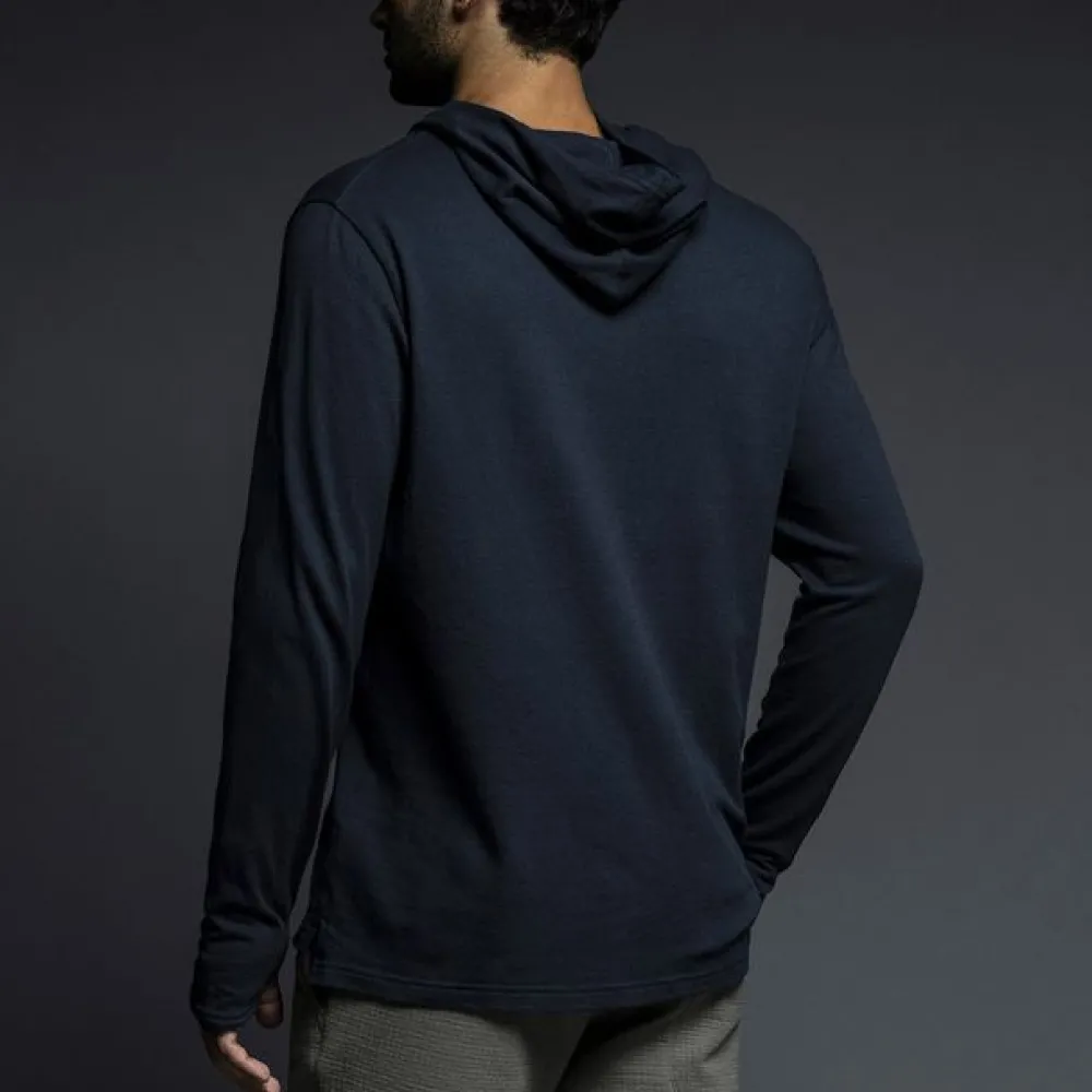 EASY MESH Easy Mesh|Long Sleeve T-shirts*Hooded Tee | Lightweight Men’s Mesh Hoodie T-Shirt