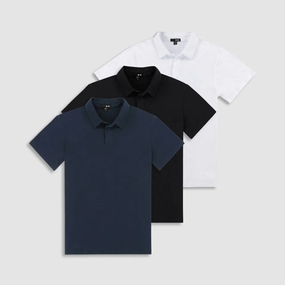 EASY MESH Easy Mesh|Polos*Polo Shirt | Lightweight Breathable Men’s Polo