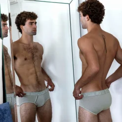 HAND ME DOWN Hand Me Down*Mid Rise Brief | Vintage-Inspired Cotton Men’s Underwear