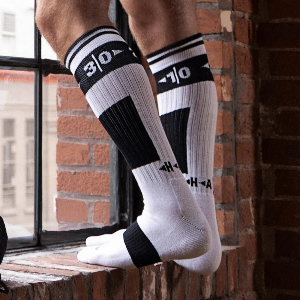 H+A+R+D H+a+r+d|Socks*Soccer Socks | Bold Men’s Socks with Sport-Inspired Edge