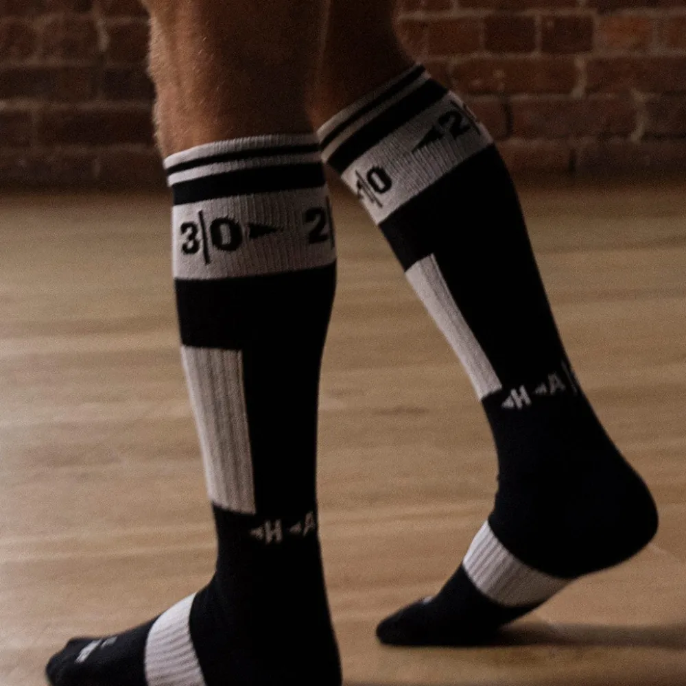 H+A+R+D H+a+r+d|Socks*Soccer Socks | Bold Men’s Socks with Sport-Inspired Edge