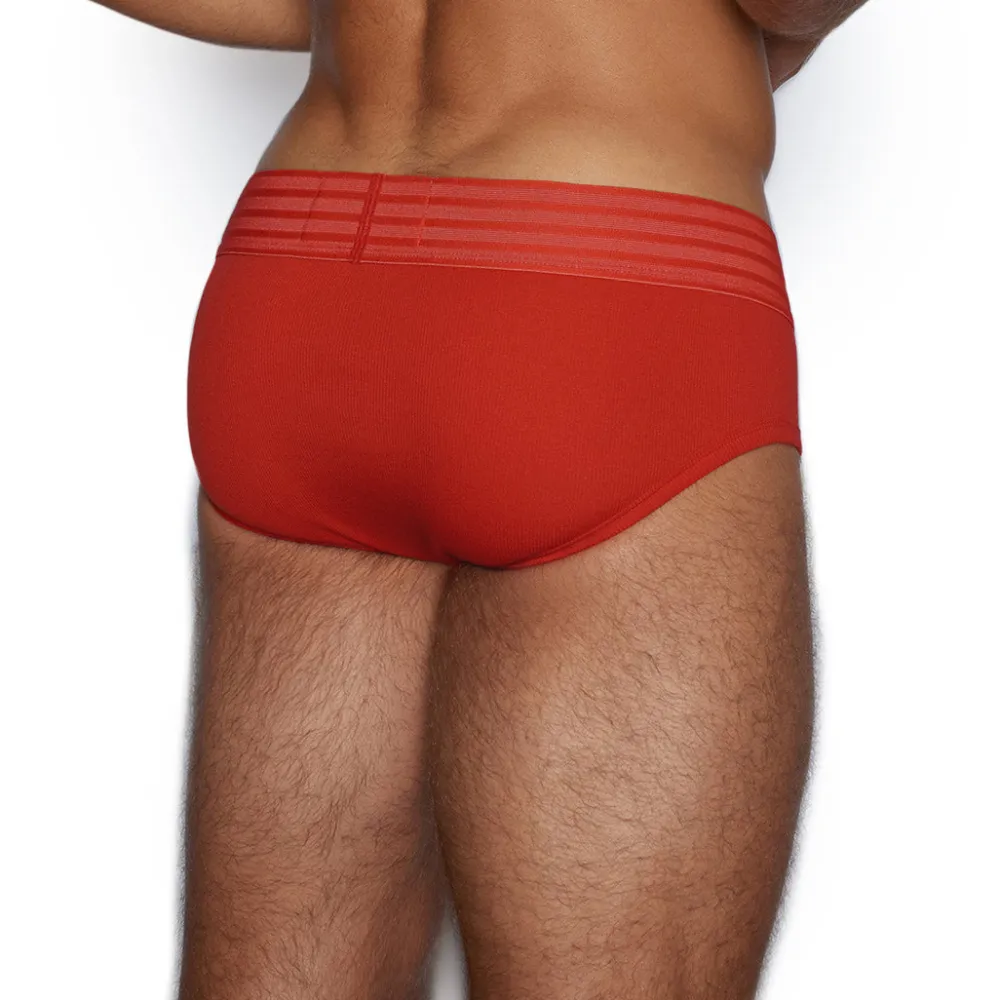 HARD//CORE Hard//core*Hard//Core Fly Front Brief Riley Red