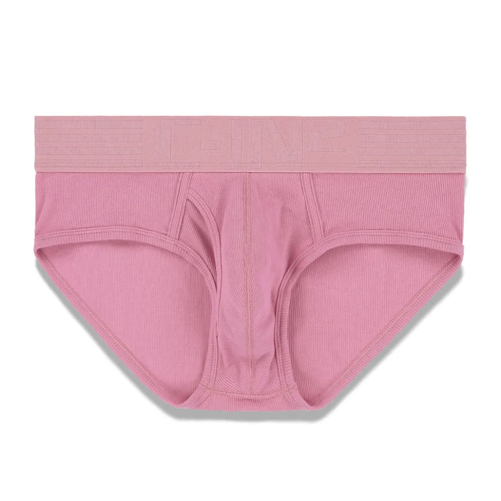 HARD//CORE Hard//core|Mid Rise Briefs*Hard//Core Fly Front Brief Pietro Pink