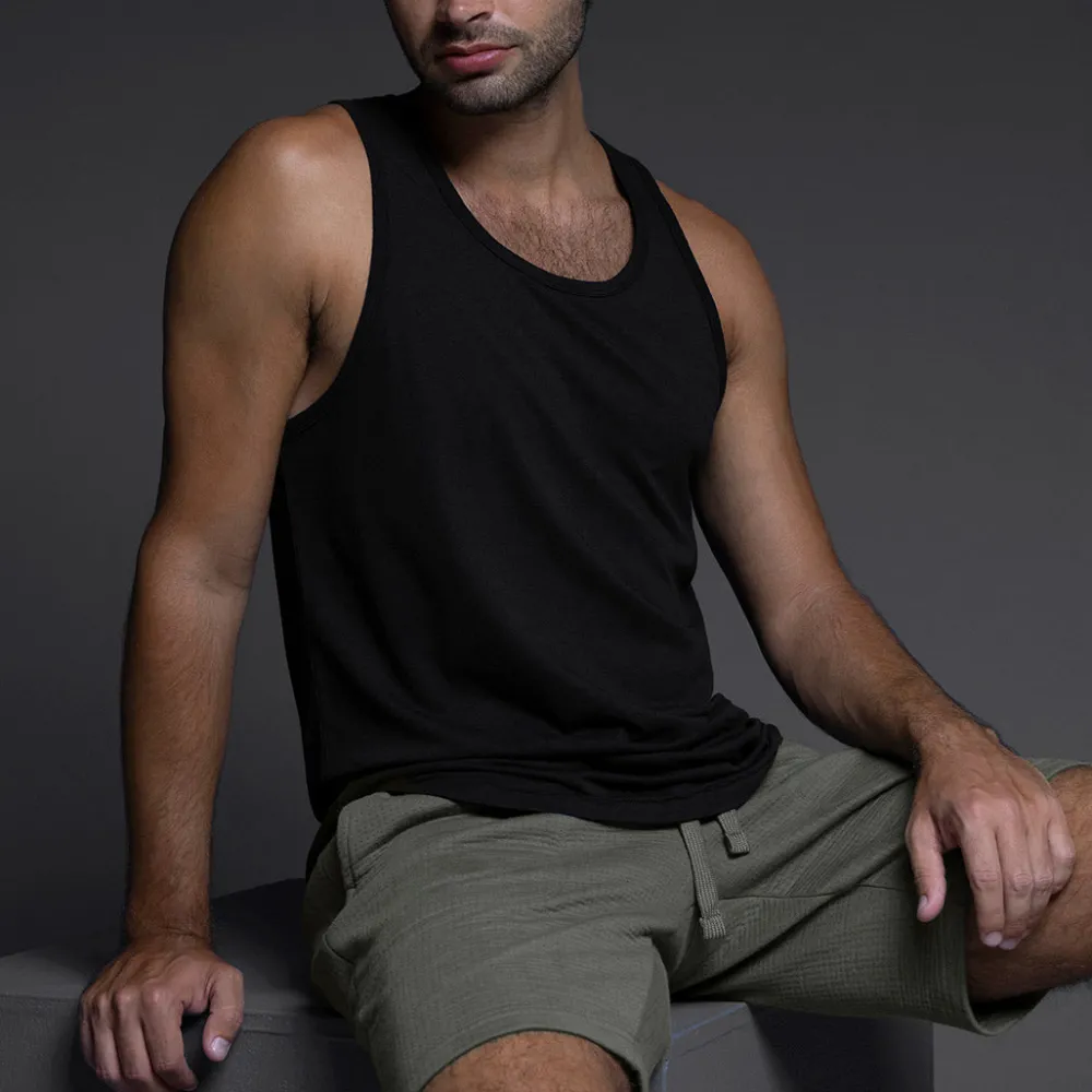 HIGH TWIST High Twist|Tanks*Summer Tank Top | Lightweight Cotton Men’s Tank
