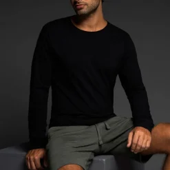 JERSEY Jersey 9|Long Sleeve T-shirts*Long Sleeve Crew Neck Tee | Lightweight Men’s Base Layer