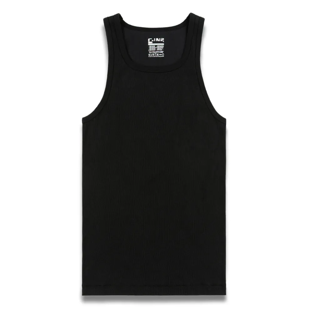 LAYERS Layers|Tanks*Classic Ribbed Fitted Tank | Men’s Cotton Tank Top