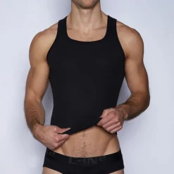 LAYERS Layers|Tanks*Classic Ribbed Fitted Tank | Men’s Cotton Tank Top