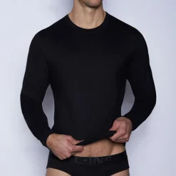 LAYERS Layers|Long Sleeve T-shirts*Long Sleeve T-Shirt | Men's Lightweight Pima Cotton Tee