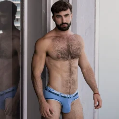 MESH Mesh|Low Rise Briefs*Low Rise Brief Baldwin Blue
