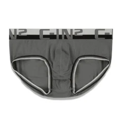 MESH Mesh|Mid Rise Briefs*Mid Rise Brief Garner Gray