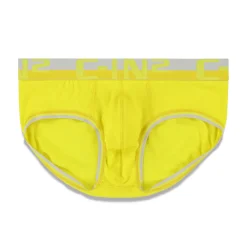 MESH Mesh|Mid Rise Briefs*Mid Rise Brief Yaron Yellow