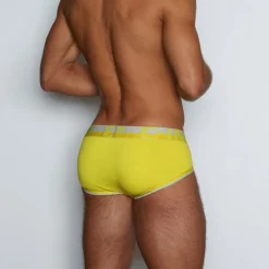 MESH Mesh|Mid Rise Briefs*Mid Rise Brief Yaron Yellow