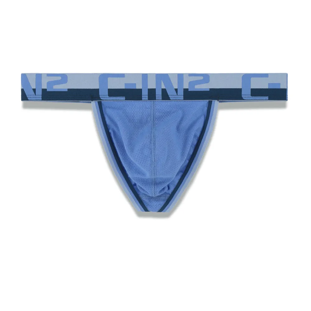 MESH Mesh|Thongs*Thong Baldwin Blue