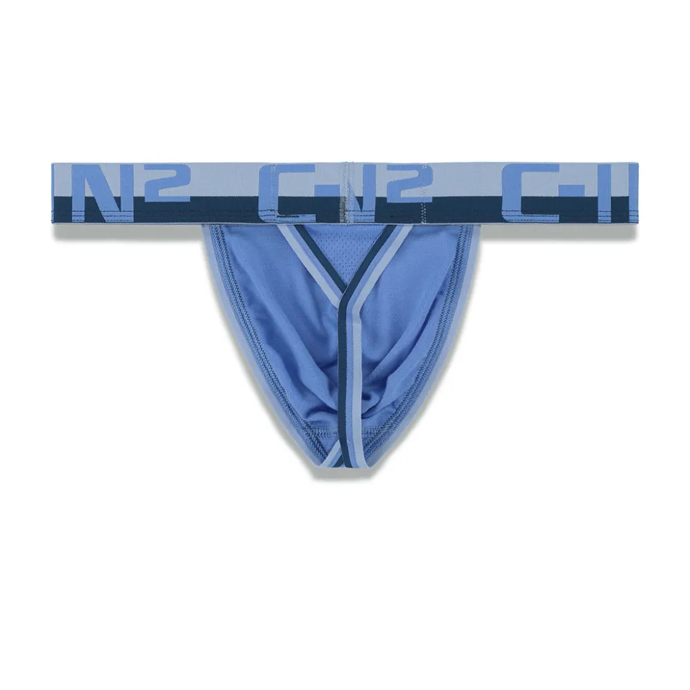 MESH Mesh|Thongs*Thong Baldwin Blue