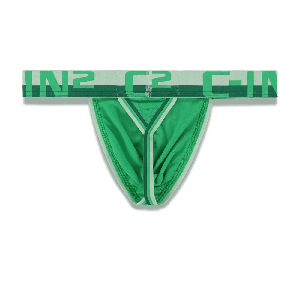 MESH Mesh|Thongs*Thong Galileo Green