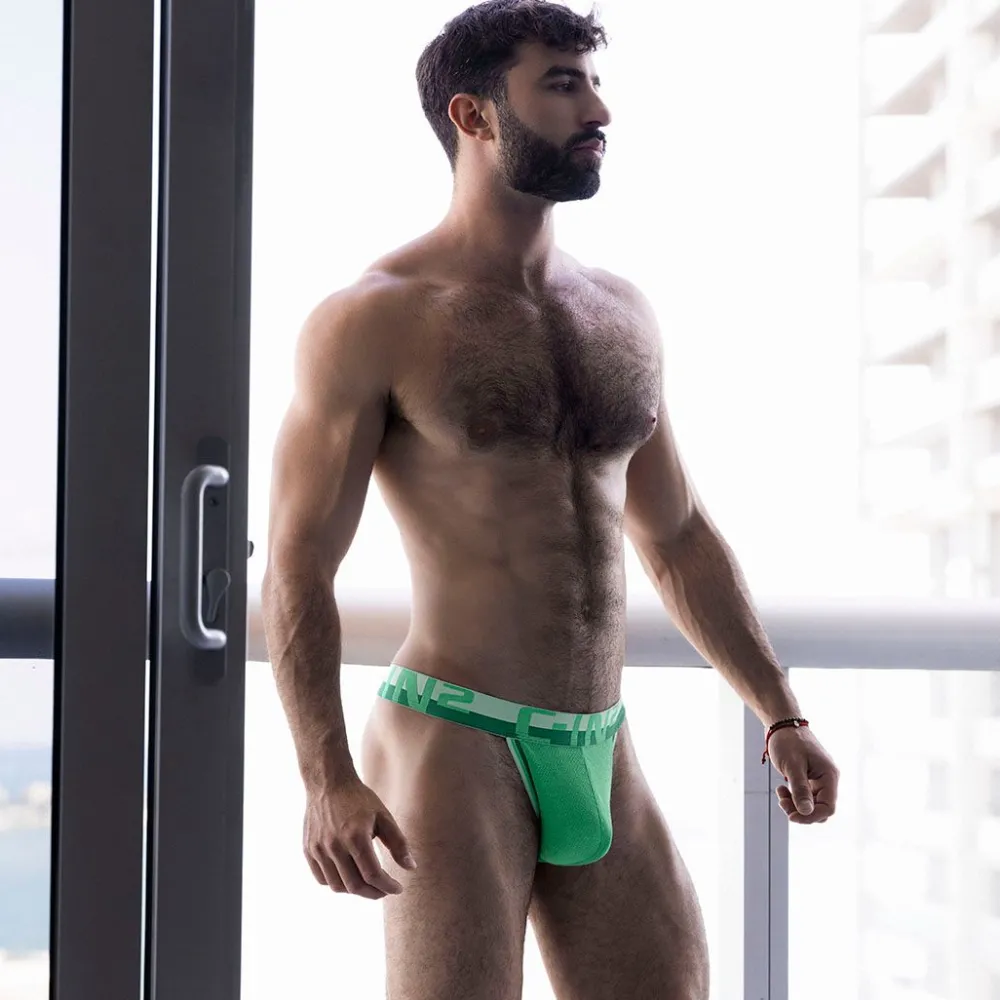MESH Mesh|Thongs*Thong Galileo Green