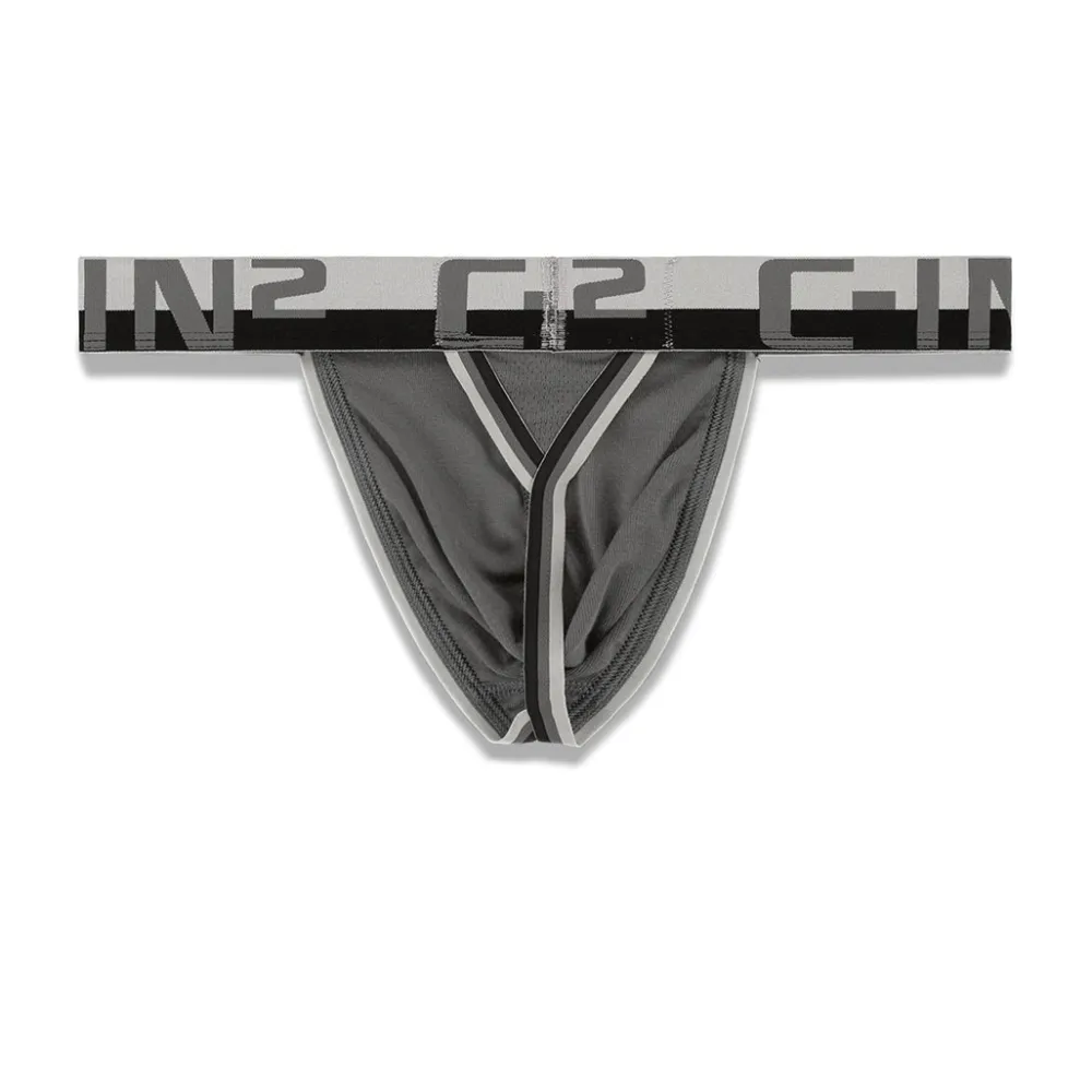 MESH Mesh|Thongs*Thong Garner Gray