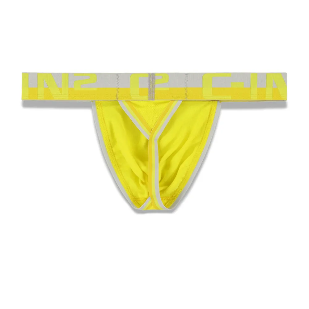 MESH Mesh|Thongs*Thong Yaron Yellow