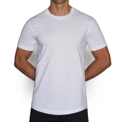 PERFECT PIMA Perfect Pima|Short Sleeve T-shirts*Relaxed Crew Neck T-Shirt White