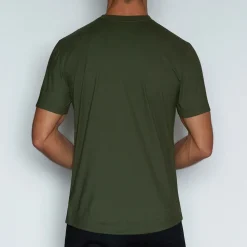 PERFECT PIMA Perfect Pima|Short Sleeve T-shirts*Relaxed Crew Neck T-Shirt Gladwin Green