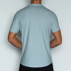 PERFECT PIMA Perfect Pima|Short Sleeve T-shirts*Relaxed Crew Neck T-Shirt Blythe Blue
