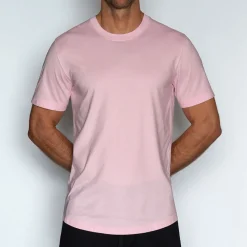 PERFECT PIMA Perfect Pima|Short Sleeve T-shirts*Relaxed Crew Neck T-Shirt Pino Pink
