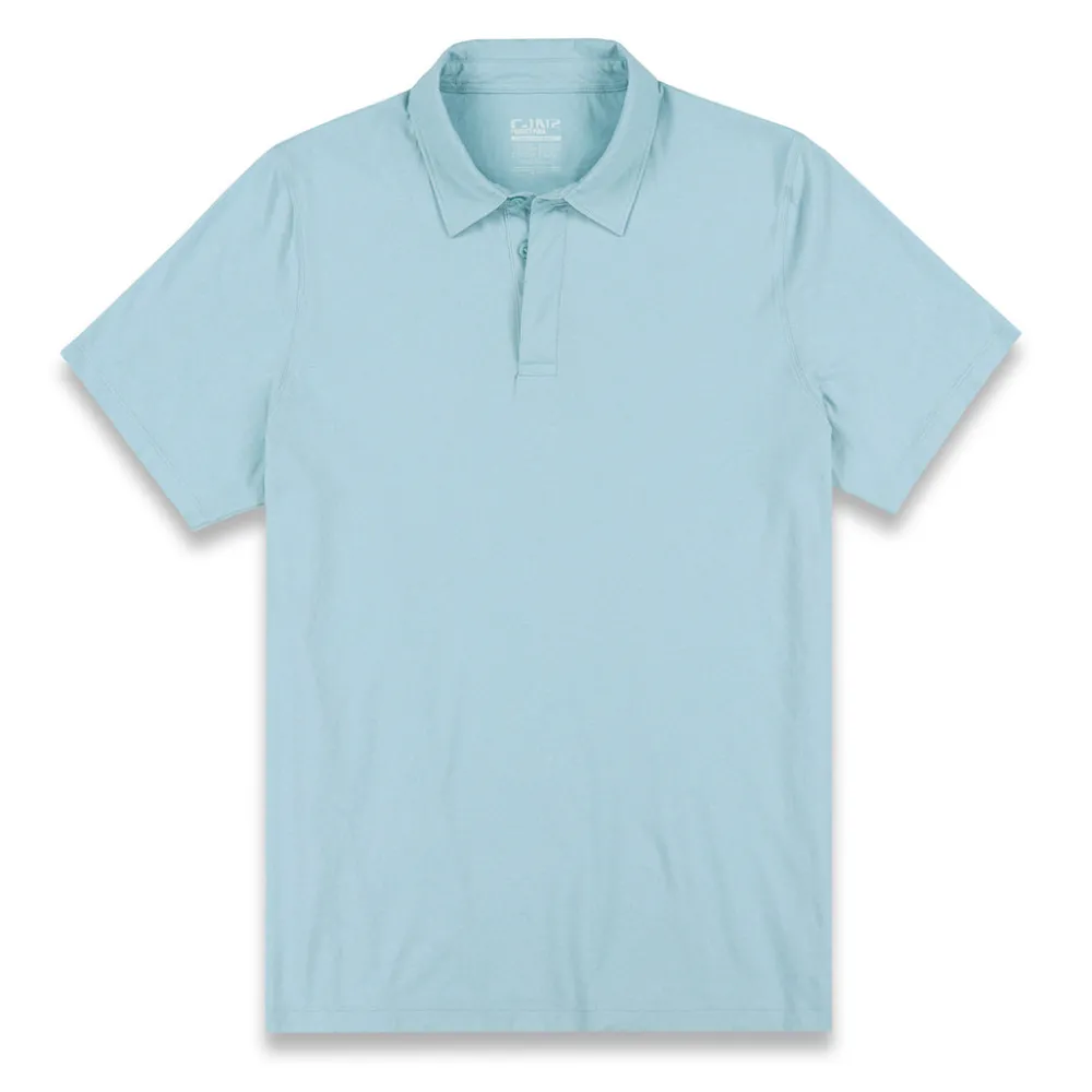 PERFECT PIMA Perfect Pima|Polos*Relaxed Polo Blythe Blue