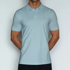 PERFECT PIMA Perfect Pima|Polos*Relaxed Polo Blythe Blue