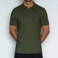 PERFECT PIMA Perfect Pima|Polos*Relaxed Polo Gladwin Green