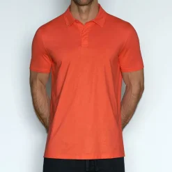 PERFECT PIMA Perfect Pima|Polos*Relaxed Polo Rylee Red