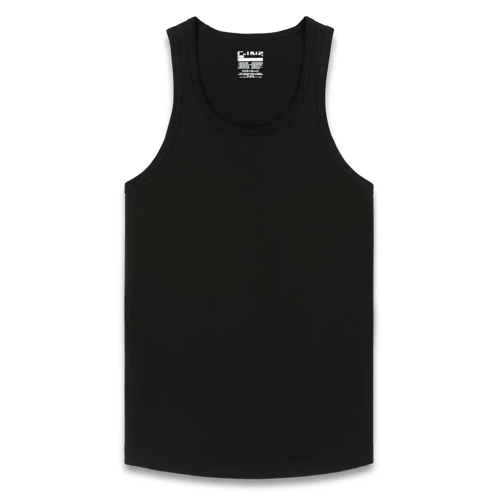 PERFECT PIMA Perfect Pima|Tanks*Relaxed Tank Black