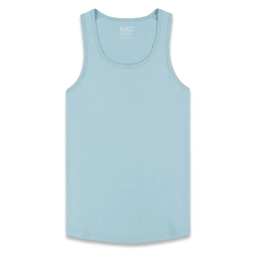 PERFECT PIMA Perfect Pima|Tanks*Relaxed Tank Blythe Blue