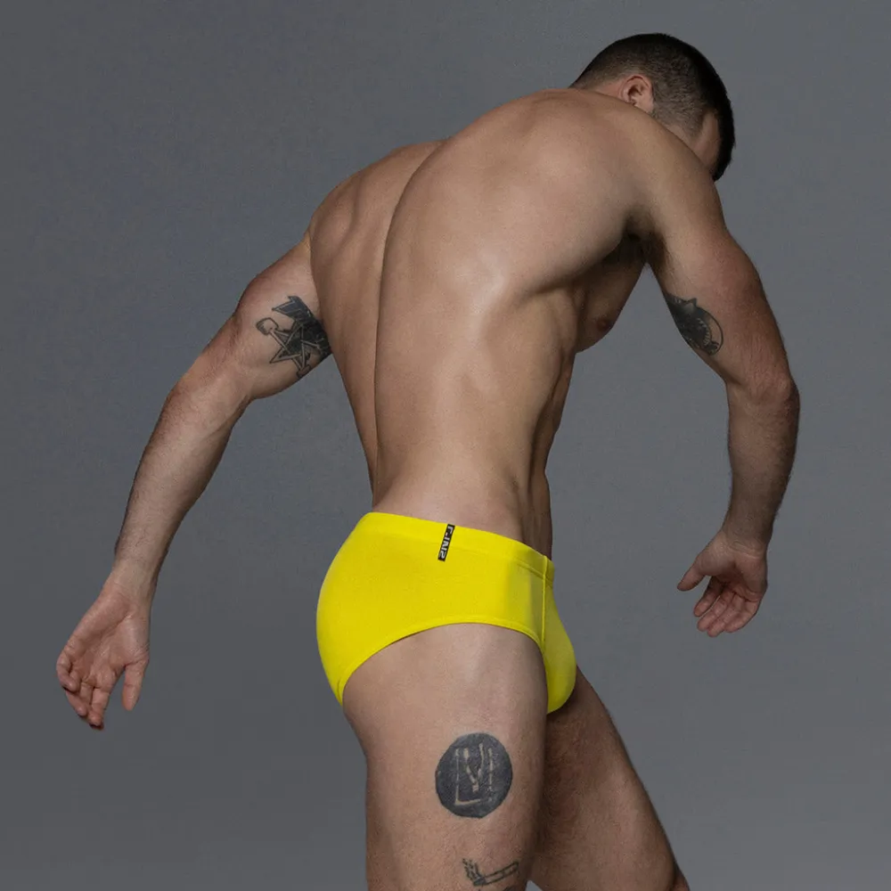 POOLSIDE Swim |Poolside Swim*Swim Brief Lemon Yellow