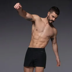 POOLSIDE Swim |Poolside Swim*Swim Shorts Black
