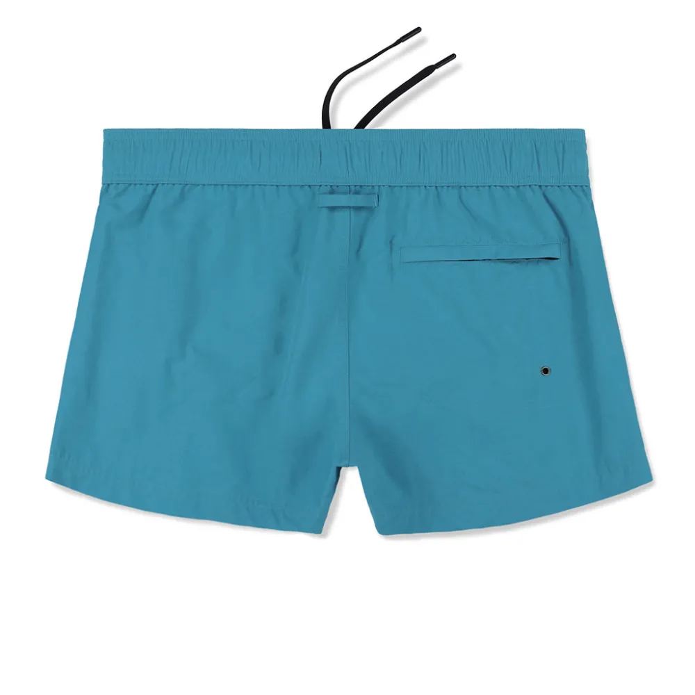 POOLSIDE Swim |Poolside Swim*Swim Shorts Cyan Blue