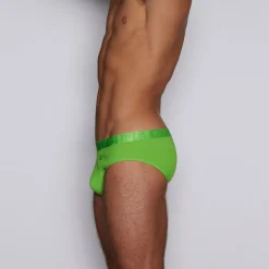 PRIME Prime|Mid Rise Briefs*Bi-Fly Brief Garo Green