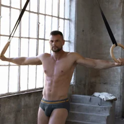 SCRIMMAGE Scrimmage|Low Rise Briefs*Low Rise Brief Channing Charcoal